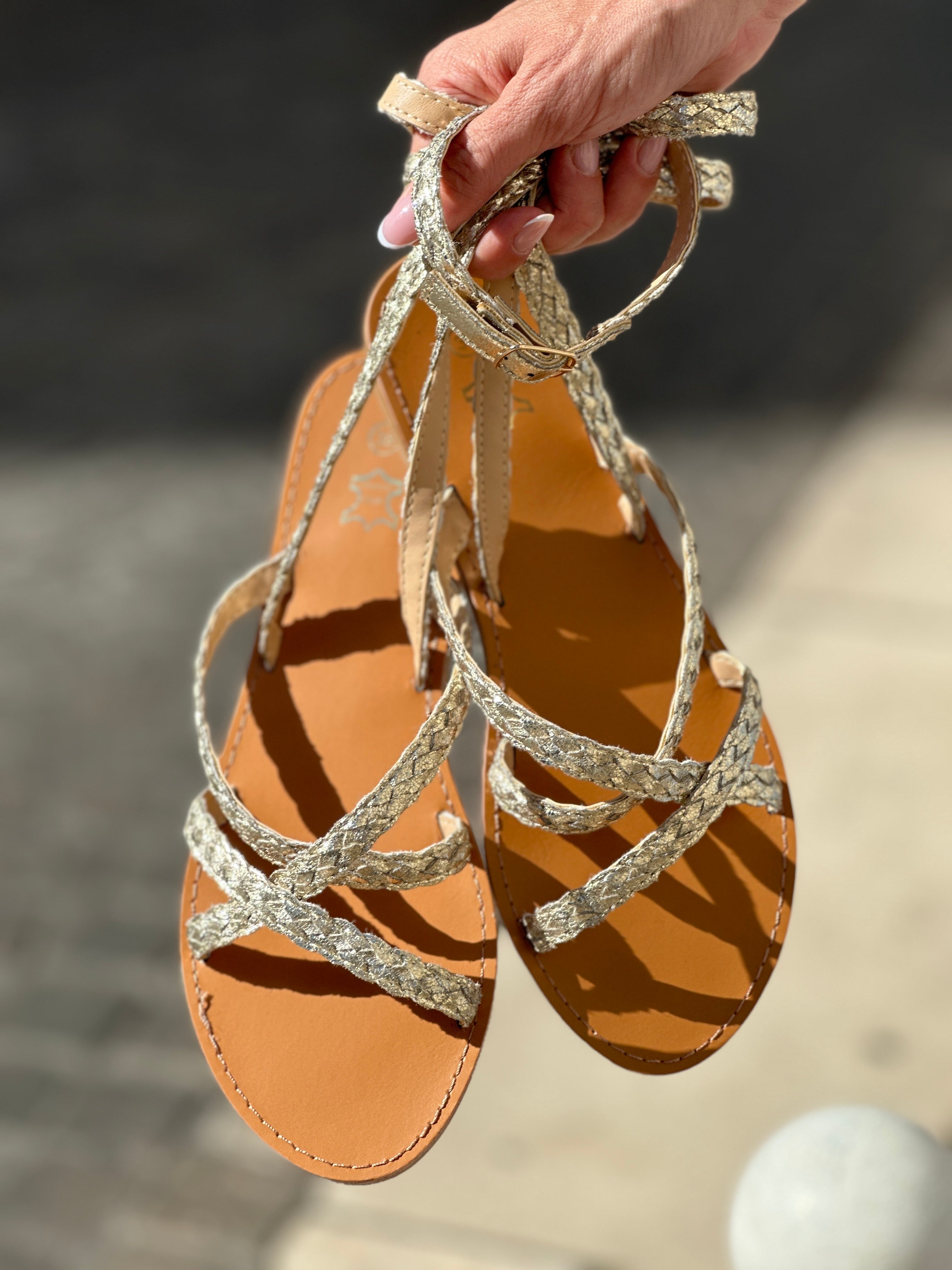 Sandales Théia - Doré